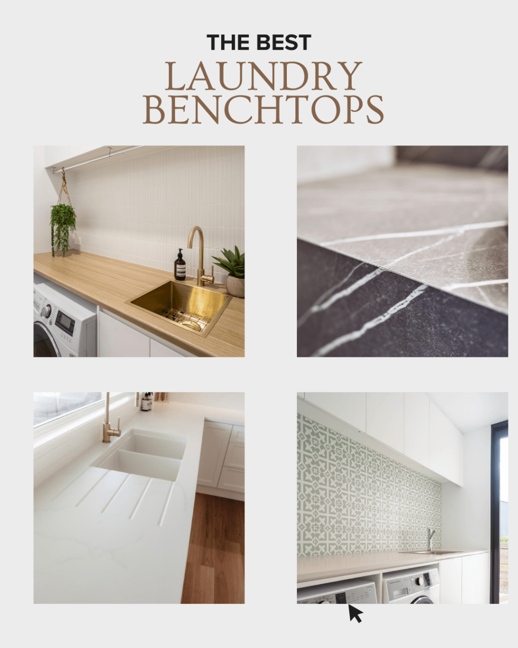 The Best Laundry Benchtops for Perth&nbsp;Homes